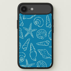 Sketched Shells Pattern Phone Case for iPhone 17 Air