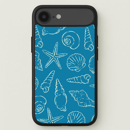 Sketched Shells Pattern Phone Case for iPhone 17 Air