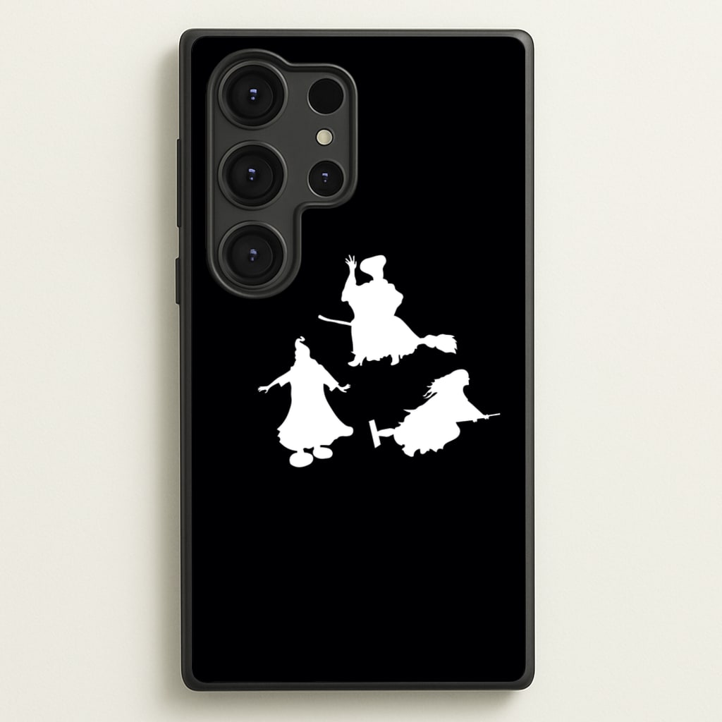 Witches Outline - Hocus Halloween  - Halloween Phone Case for Galaxy S25 Ultra