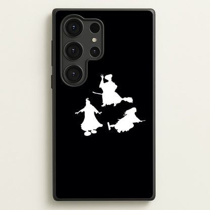 Witches Outline - Hocus Halloween  - Halloween Phone Case for Galaxy S25 Ultra