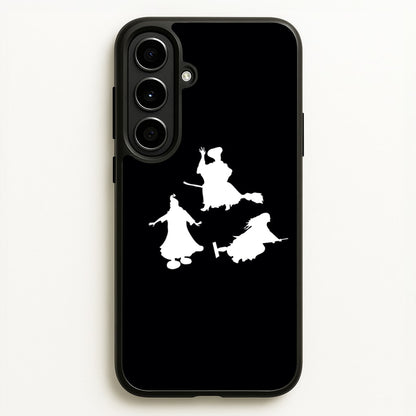 Witches Outline - Hocus Halloween  - Halloween Phone Case for Galaxy A56