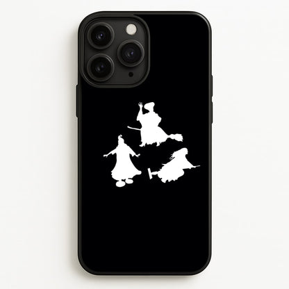Witches Outline - Hocus Halloween  - Halloween Phone Case for iPhone 11 Pro