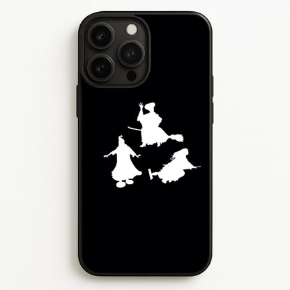 Witches Outline - Hocus Halloween  - Halloween Phone Case for iPhone 13 Pro Max