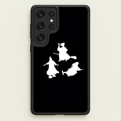 Witches Outline - Hocus Halloween  - Halloween Phone Case for Galaxy S23 Ultra