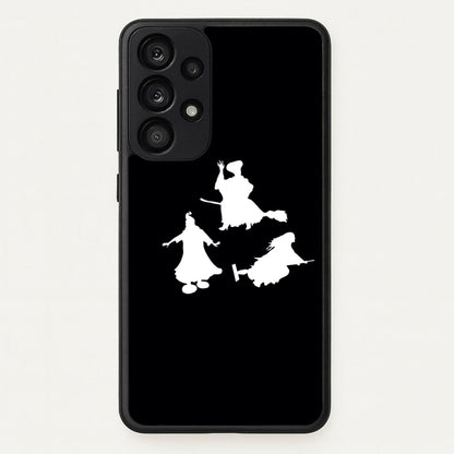 Witches Outline - Hocus Halloween  - Halloween Phone Case for Galaxy A33