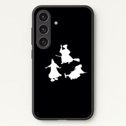 Witches Outline - Hocus Halloween  - Halloween Phone Case for Galaxy S25