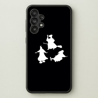 Witches Outline - Hocus Halloween  - Halloween Phone Case for Galaxy A13