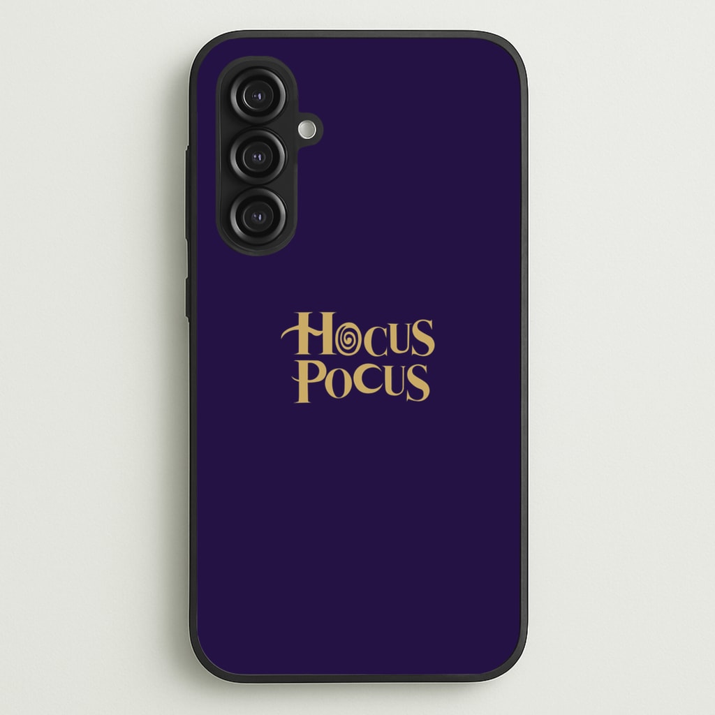 Text - Hocus Halloween  - Halloween Phone Case for Galaxy S23FE