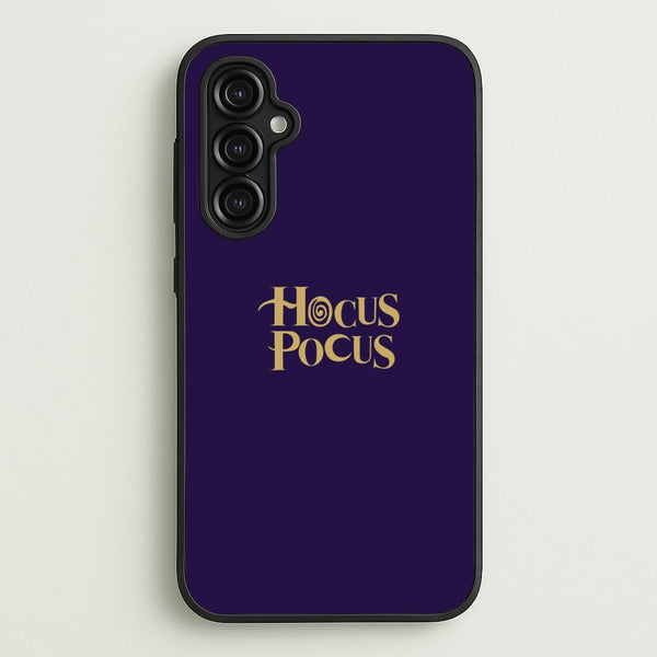 Text - Hocus Halloween  - Halloween Phone Case for Galaxy A14
