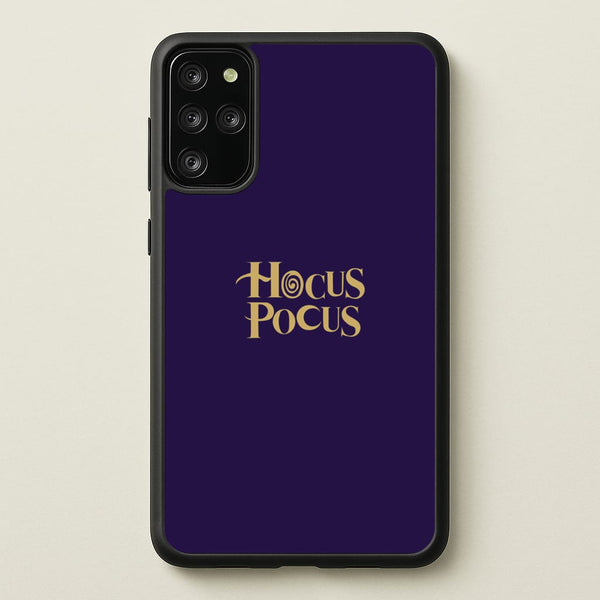 Text - Hocus Halloween  - Halloween Phone Case for Galaxy S20 Plus