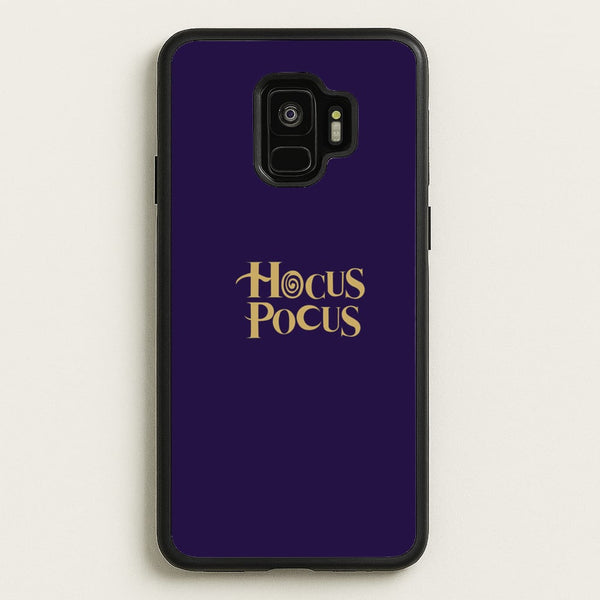 Text - Hocus Halloween  - Halloween Phone Case for Galaxy S9
