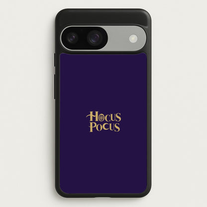 Text - Hocus Halloween  - Halloween Phone Case for Google Pixel 9 / 9 Pro
