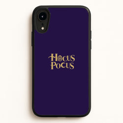 Text - Hocus Halloween  - Halloween Phone Case for iPhone XR