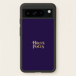 Text - Hocus Halloween  - Halloween Phone Case for Google Pixel 8 Pro