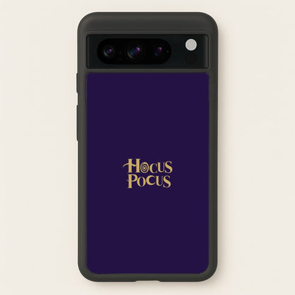 Text - Hocus Halloween  - Halloween Phone Case for Google Pixel 8 Pro
