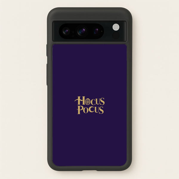 Text - Hocus Halloween  - Halloween Phone Case for Google Pixel 8 Pro