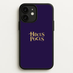Text - Hocus Halloween  - Halloween Phone Case for iPhone 11