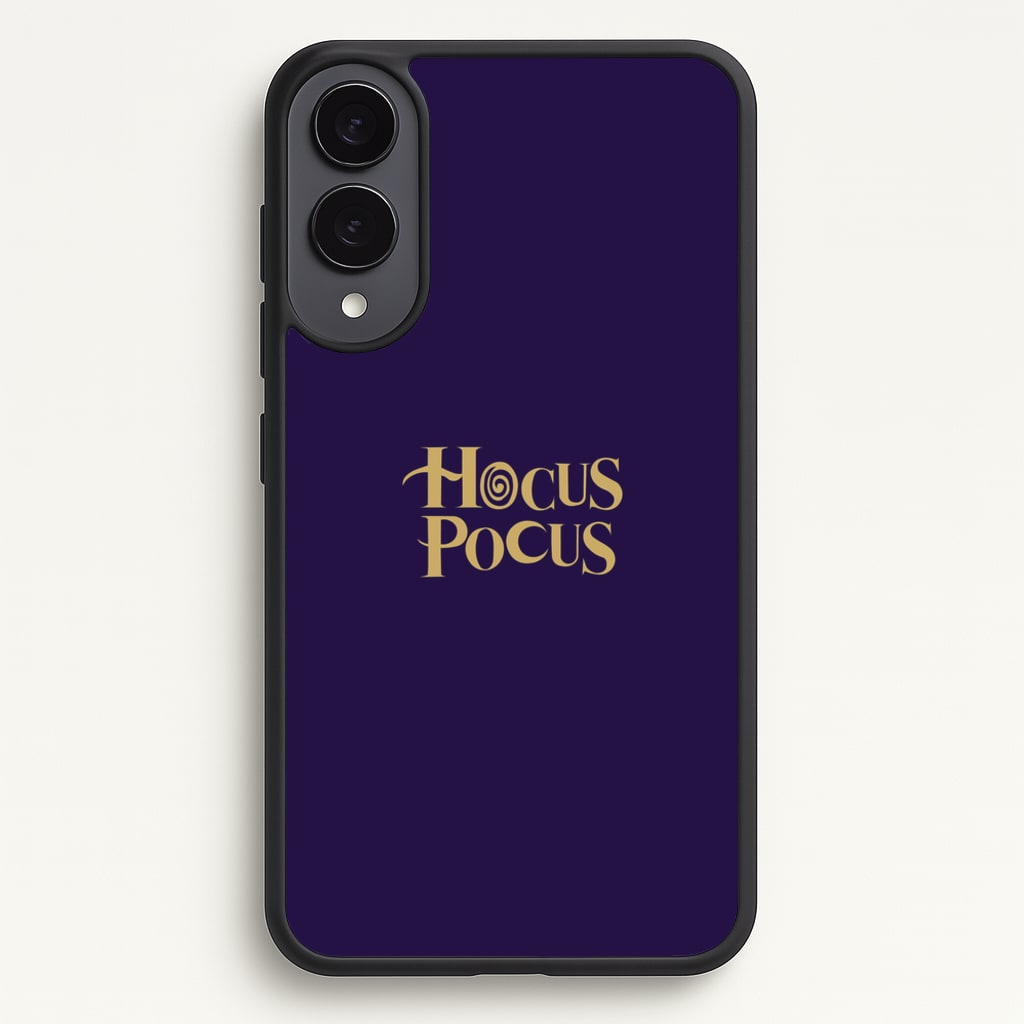 Text - Hocus Halloween  - Halloween Phone Case for Galaxy S25 Edge