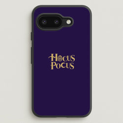 Text - Hocus Halloween  - Halloween Phone Case for Google Pixel 9a