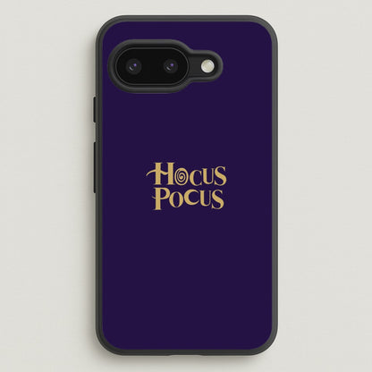 Text - Hocus Halloween  - Halloween Phone Case for Google Pixel 9a