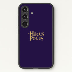 Text - Hocus Halloween  - Halloween Phone Case for Galaxy S25 Plus