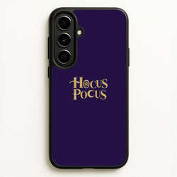 Text - Hocus Halloween  - Halloween Phone Case for Galaxy A56