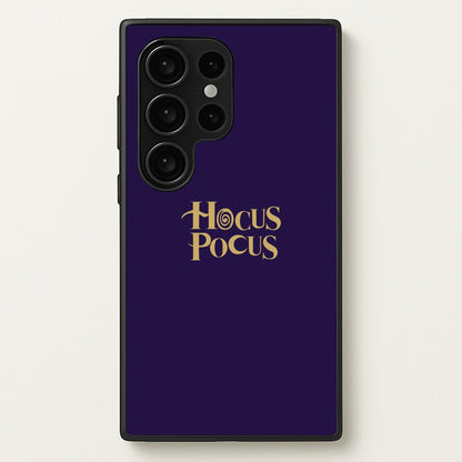 Text - Hocus Halloween  - Halloween Phone Case for Galaxy S24 Ultra