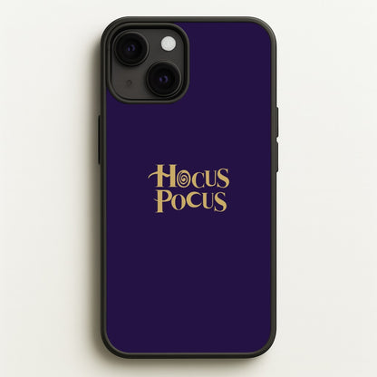Text - Hocus Halloween  - Halloween Phone Case for iPhone 13 Mini