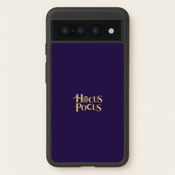 Text - Hocus Halloween  - Halloween Phone Case for Google Pixel 7 Pro