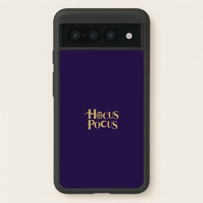 Text - Hocus Halloween  - Halloween Phone Case for Google Pixel 7 Pro