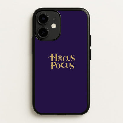 Text - Hocus Halloween  - Halloween Phone Case for iPhone 12 Mini