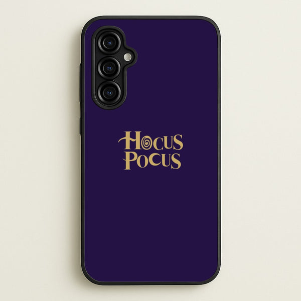 Text - Hocus Halloween  - Halloween Phone Case for Galaxy A54