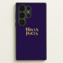 Text - Hocus Halloween  - Halloween Phone Case for Galaxy S25 Ultra