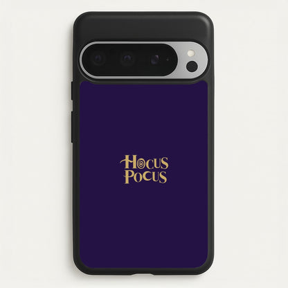Text - Hocus Halloween  - Halloween Phone Case for Google Pixel 9 Pro XL