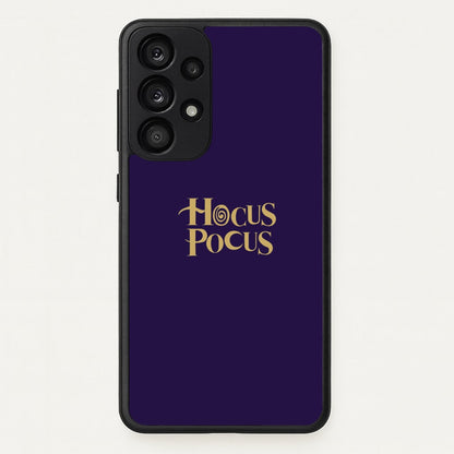 Text - Hocus Halloween  - Halloween Phone Case for Galaxy A33