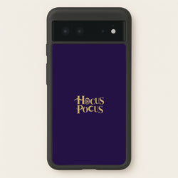Text - Hocus Halloween  - Halloween Phone Case for Google Pixel 6