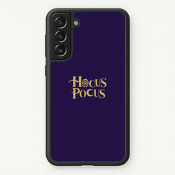 Text - Hocus Halloween  - Halloween Phone Case for Galaxy S22