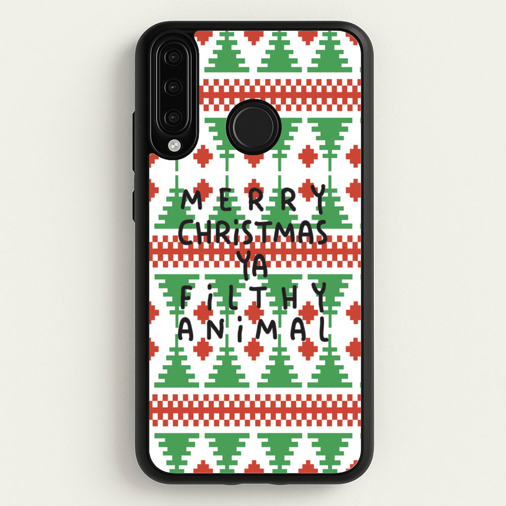Ya Filthy Animal  - Home Alone Phone Case for Huawei P30 Lite