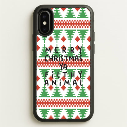 Ya Filthy Animal  - Home Alone Phone Case for iPhone X / XS