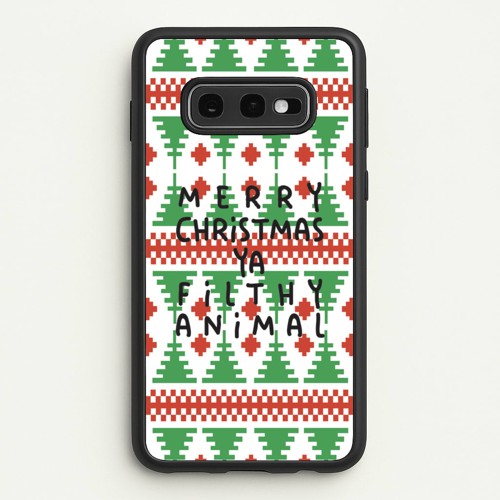Ya Filthy Animal  - Home Alone Phone Case for Galaxy S10e