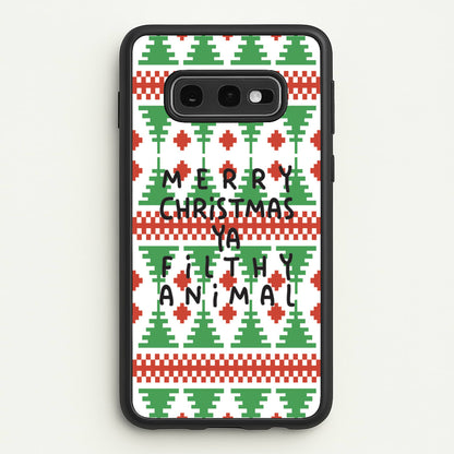 Ya Filthy Animal  - Home Alone Phone Case for Galaxy S10e