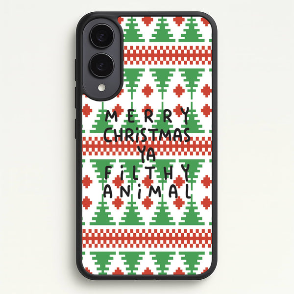 Ya Filthy Animal  - Home Alone Phone Case for Galaxy S25 Edge