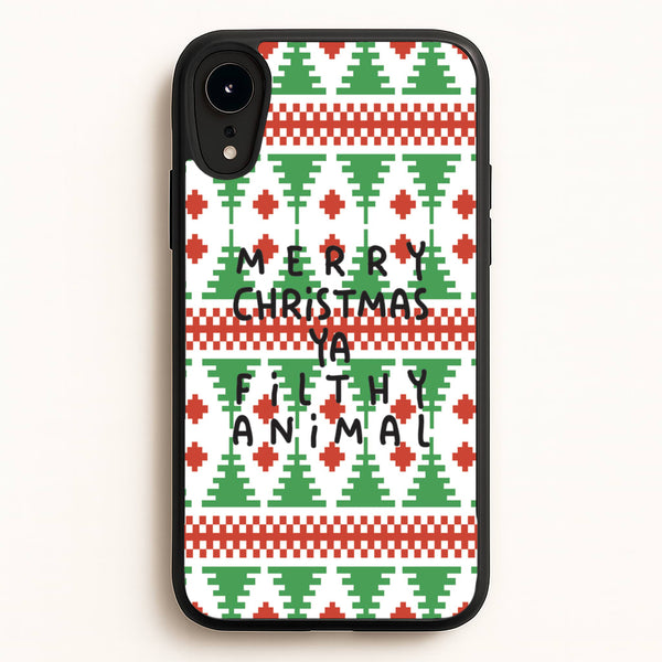 Ya Filthy Animal  - Home Alone Phone Case for iPhone XR