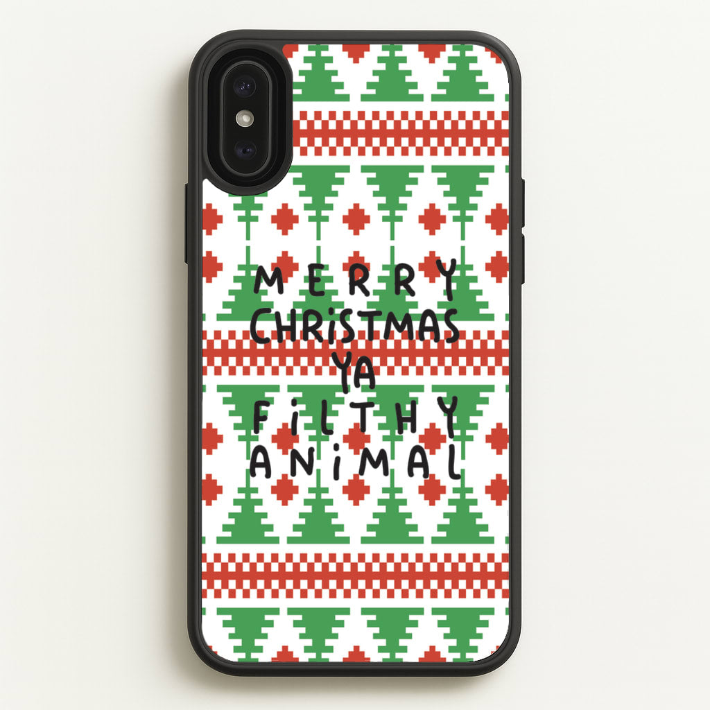 Ya Filthy Animal  - Home Alone Phone Case for iPhone XS Max