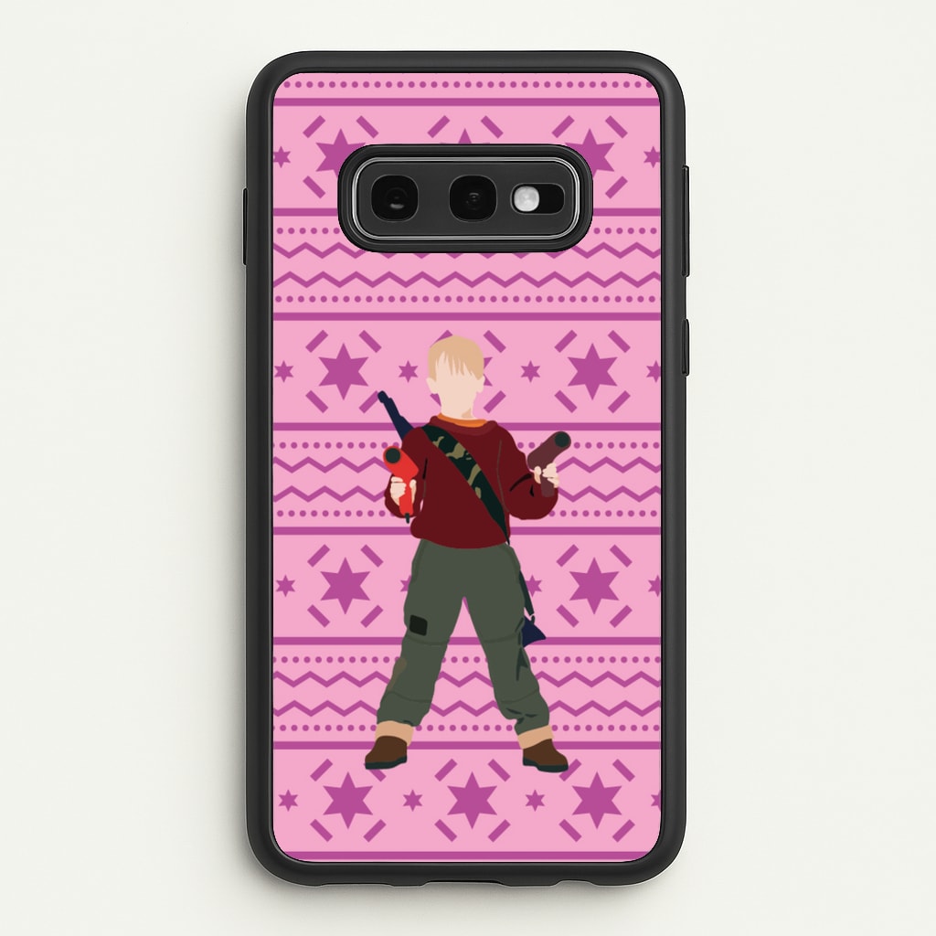 Kevin And Hairdryers  - Home Alone Phone Case for Galaxy S10e