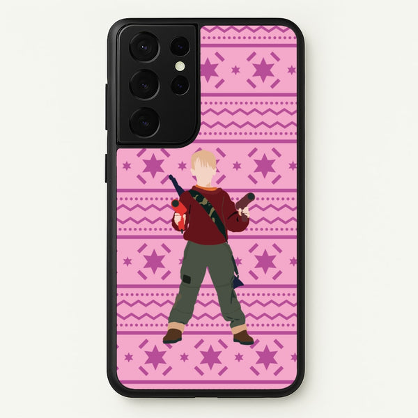 Kevin And Hairdryers  - Home Alone Phone Case for Galaxy S21 Ultra