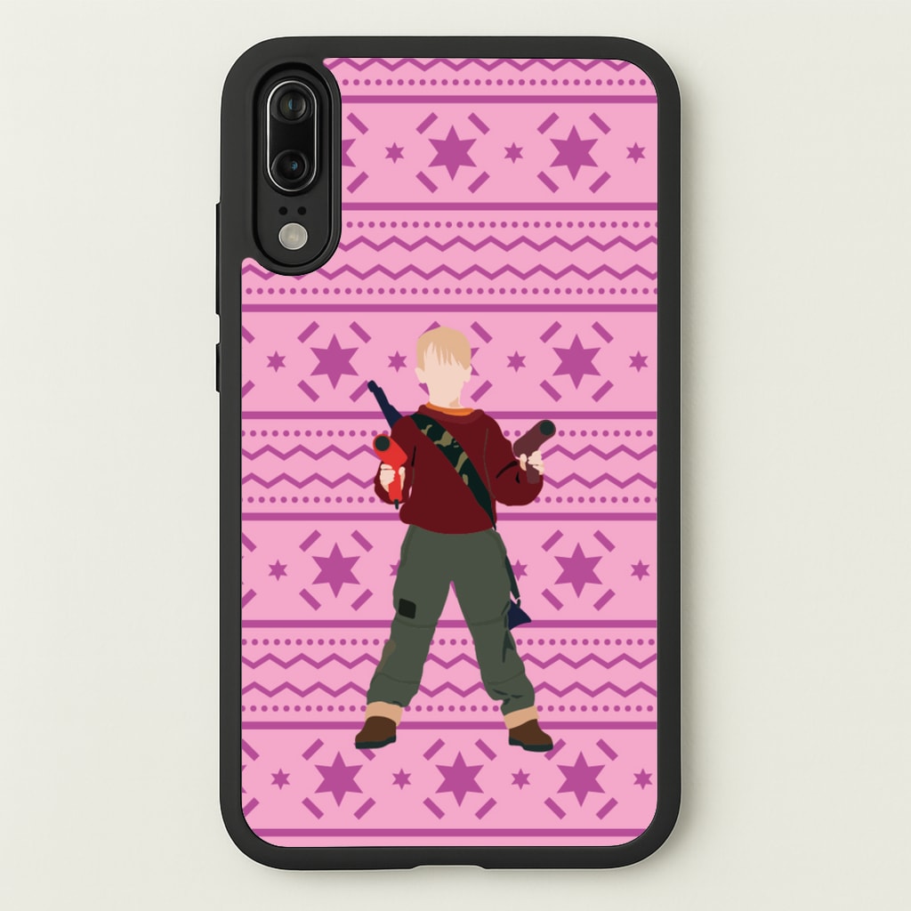 Kevin And Hairdryers  - Home Alone Phone Case for Huawei P20
