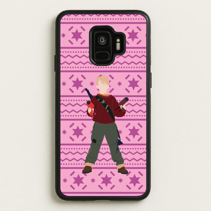 Kevin And Hairdryers  - Home Alone Phone Case for Galaxy S9
