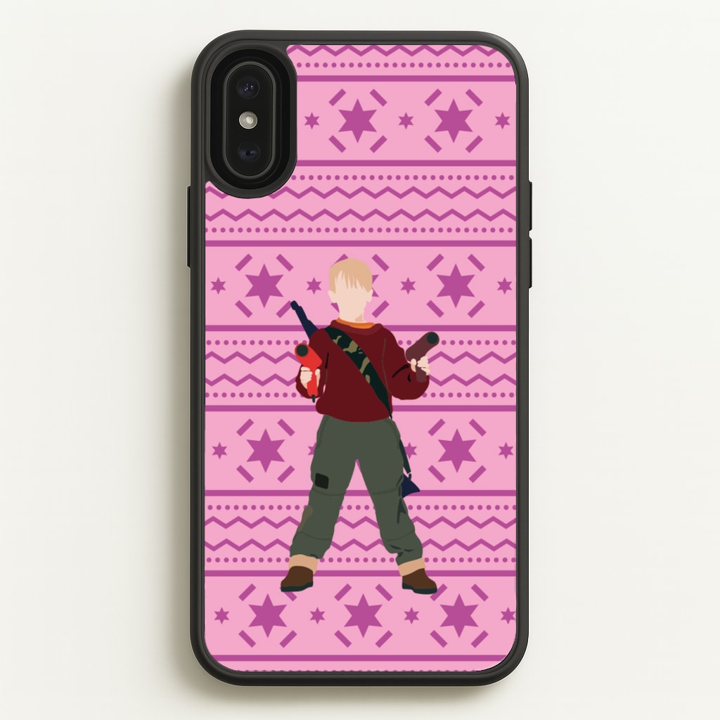 Kevin And Hairdryers  - Home Alone Phone Case for iPhone XS Max