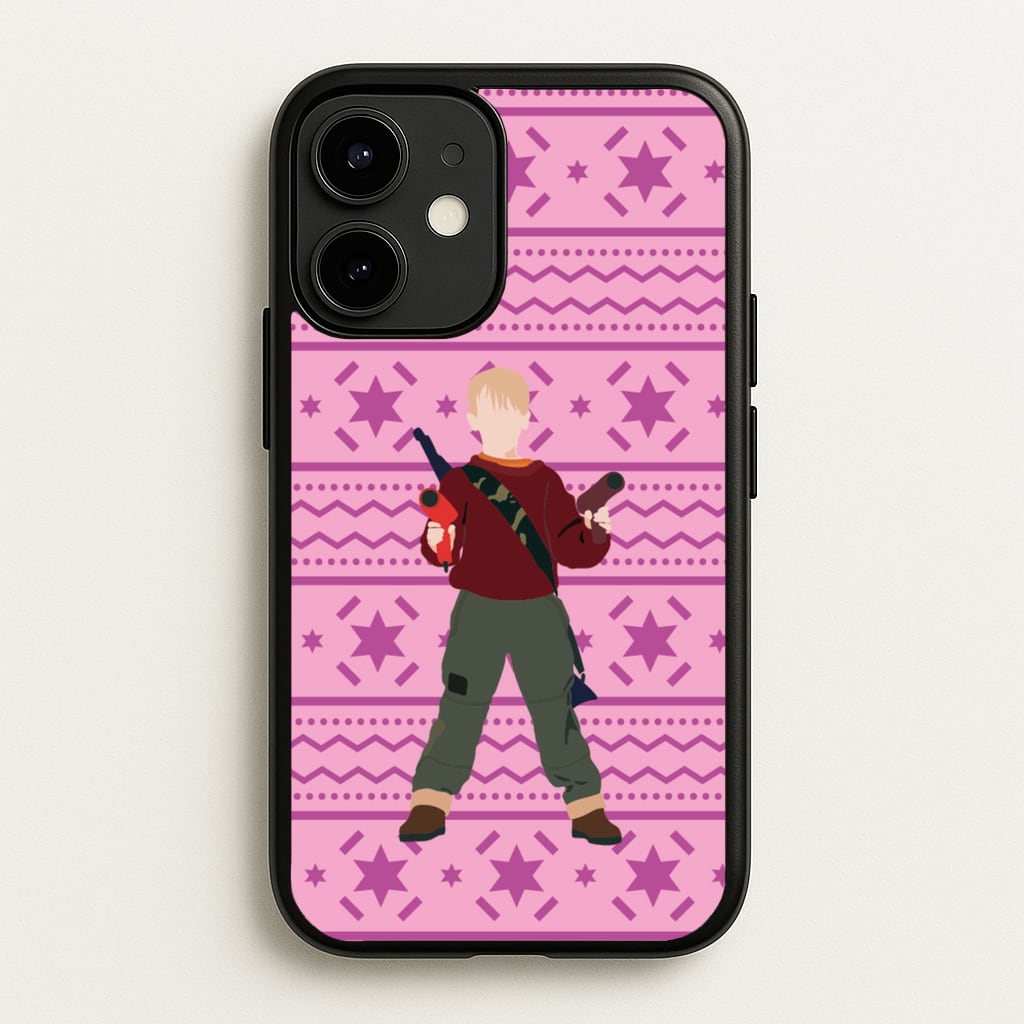 Kevin And Hairdryers  - Home Alone Phone Case for iPhone 12 / 12 Pro
